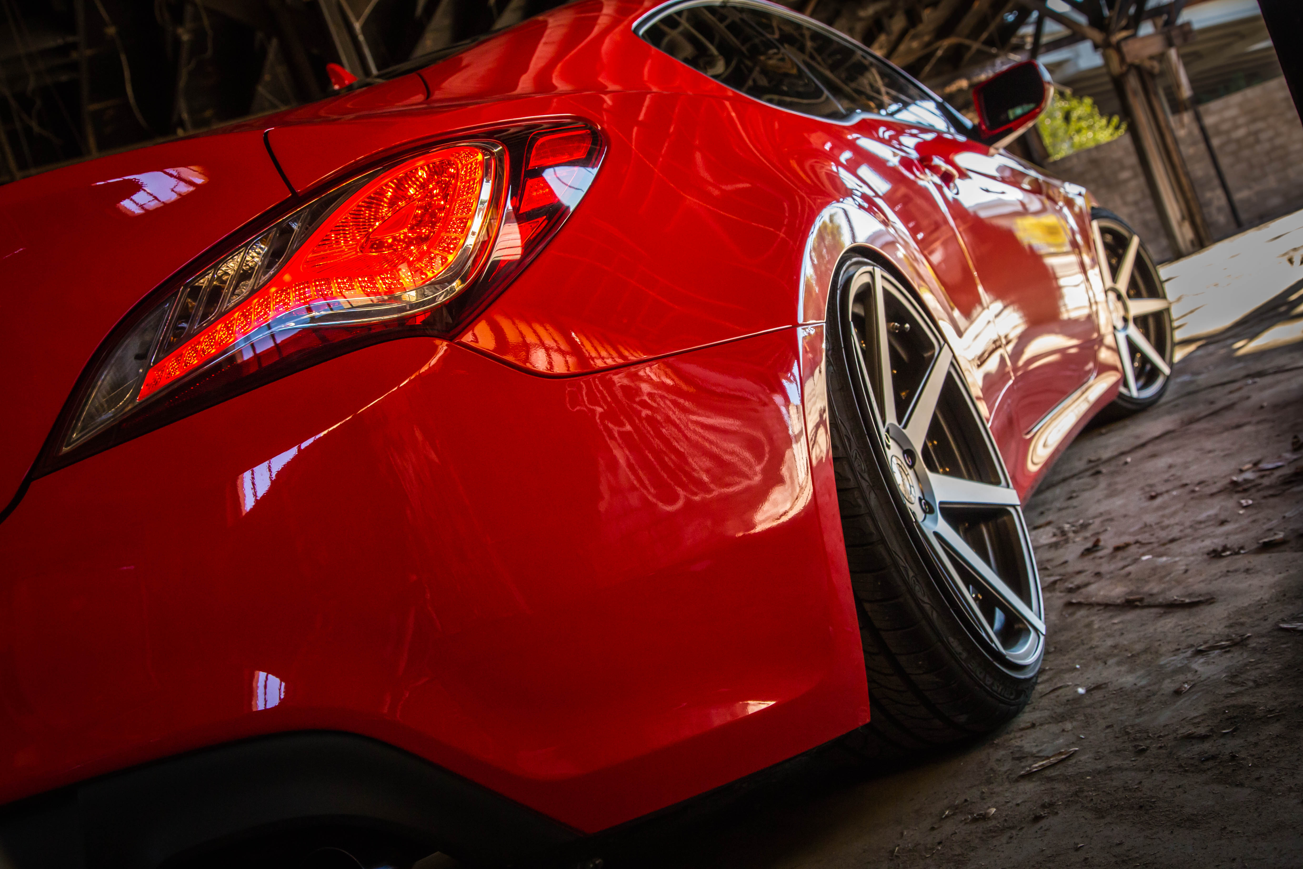 Vertini Dynasty Slate Grey Machine on Hyundai Genesis Coupe(1)